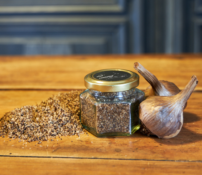 Sel de Noirmoutier à l'ail noir